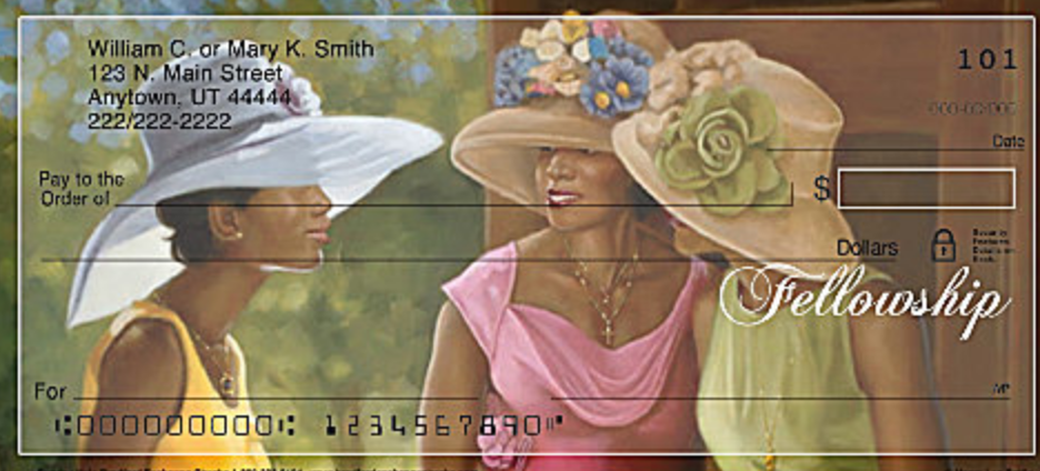 Sunday Hats Personal Checks